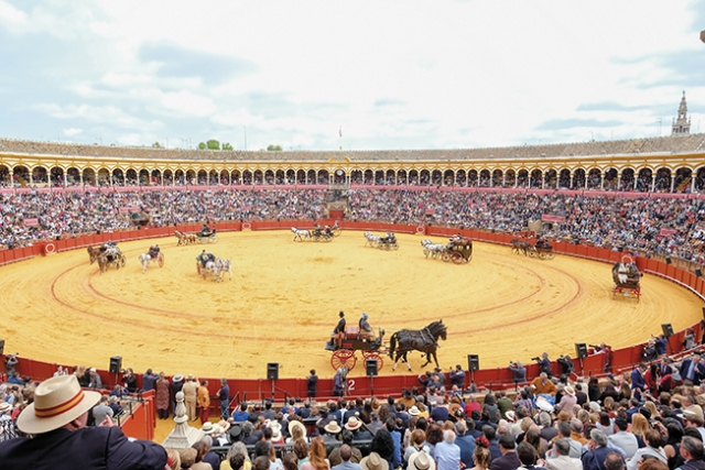 Sevilla con la mejor Exhibición de Enganches del mundo