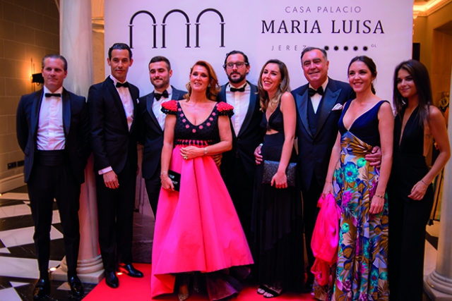 Fiesta de gala en el Hotel Palacio María Luisa