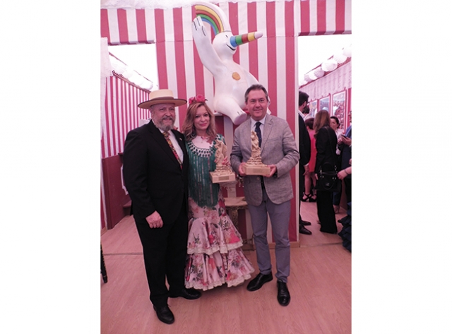 Cristina Forner y Juan Espadas premiados en "La Flamenca"