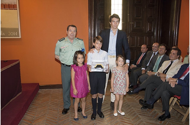 Entrega de los premios de la XXIX Exhibición de Enganches en la Plaza de Toros de la Real Maestranza de Sevilla
