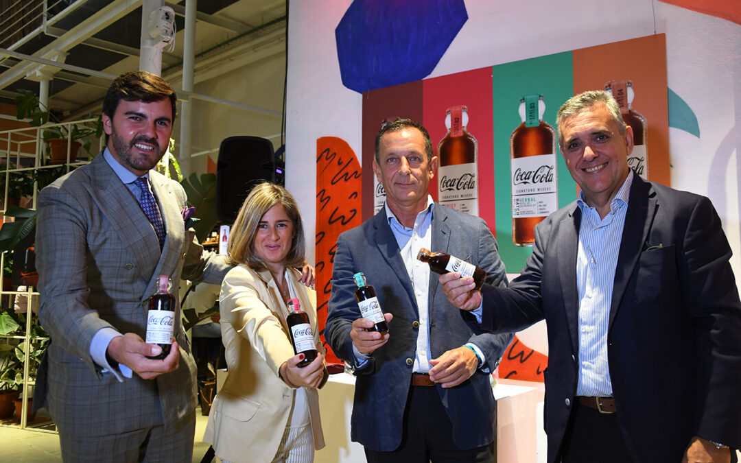 Acto de presentación de Coca-Cola Signature Mixers
