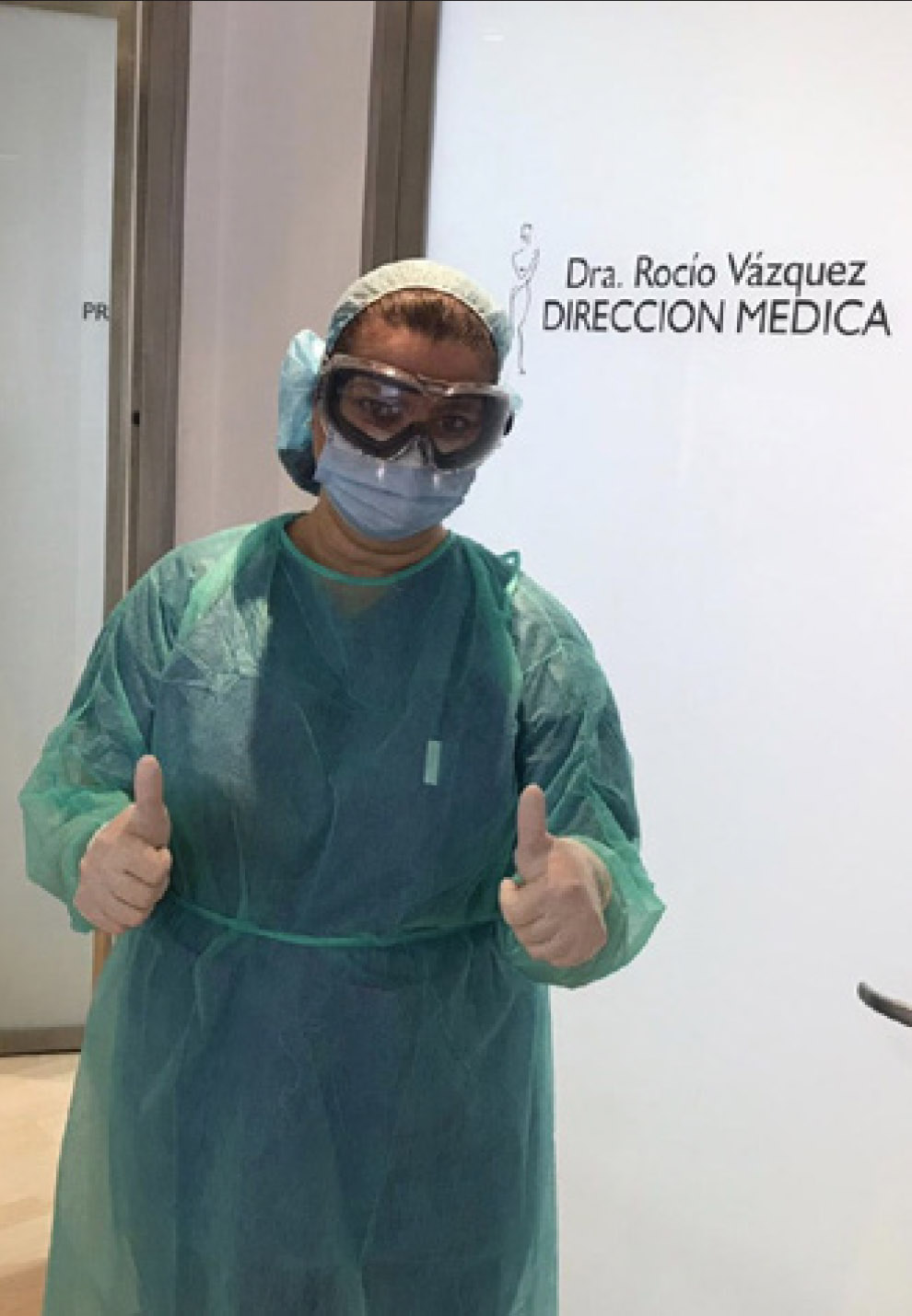 Doctora Rocío Vázquez Ruiz. La medicina estética, su pasión. El compromiso social, su meta.