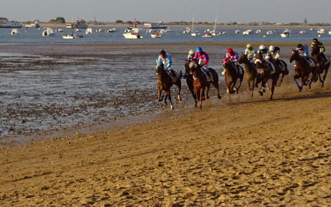 Especial Verano. A lomos de la marea Las orillas de Sanlúcar de Barrameda se convierten cada año en un espectacular hipódromo natural