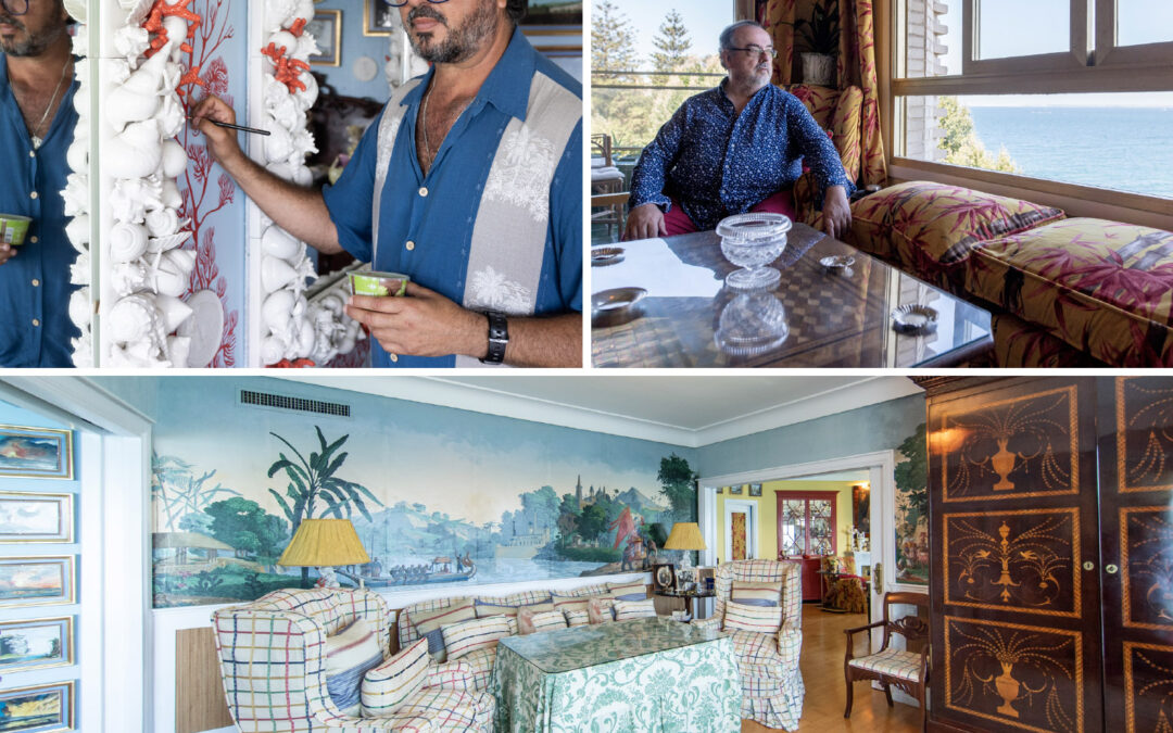 LA CASA DE MANUEL DE MORALES Y FERNÁNDEZ DE XÓDAR Y CARLOS MARAÑÓN DE ARANA. LA LUZ DE CÁDIZ EN UNA CASA CON PINTURAS DE EDUARDO BAQUERIZO DE SOBRINO