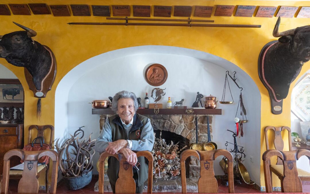 MARÍA DOMECQ SAINZ DE ROZAS, ganadera y presidenta de la Asociación Mujer y Tauromaquia.