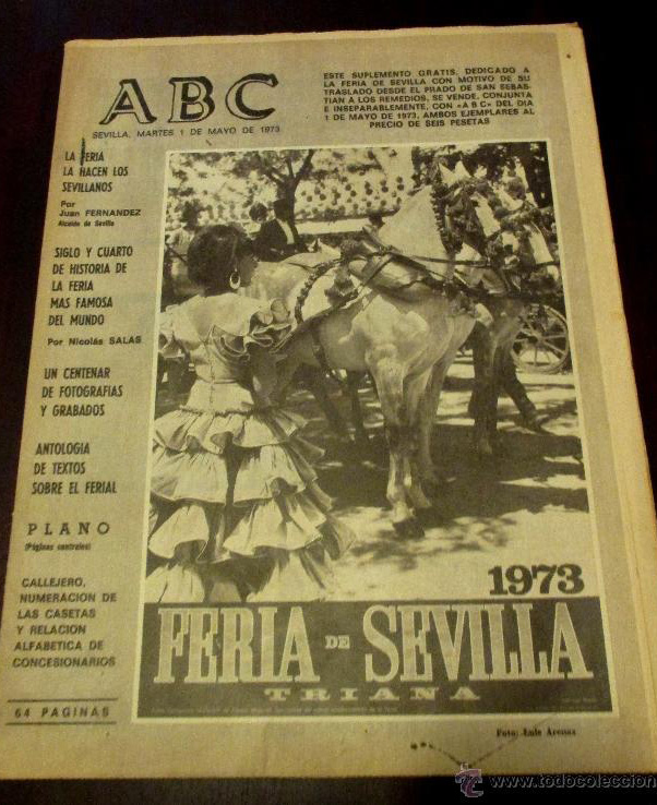 50 AÑOS DEL TRASLADO DE LA FERIA A LOS REMEDIOS