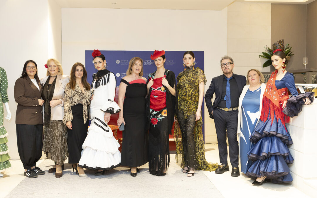MADRID ACOGE UN DESFILE DE MODA FLAMENCA EN HOMENAJE A LA FERIA DE ABRIL DE SEVILLA 