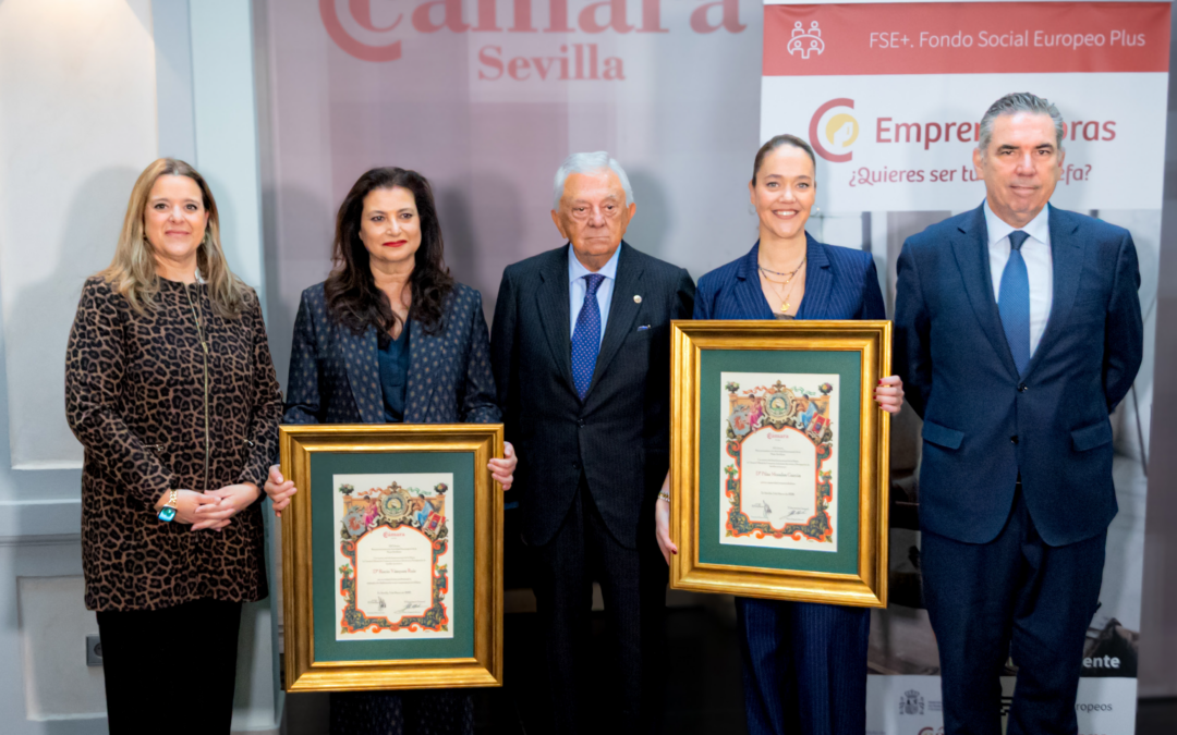 LA CÁMARA DE COMERCIO DE SEVILLA RECONOCE LA LABOR DE LAS MUJERES EMPRENDEDORAS 