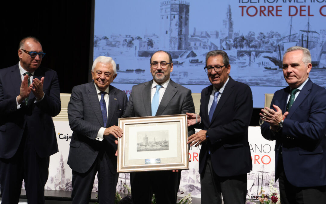 SERGIO DÍAZ-GRANADOS RECIBE EL PREMIO IBEROAMERICANO TORRE DEL ORO 